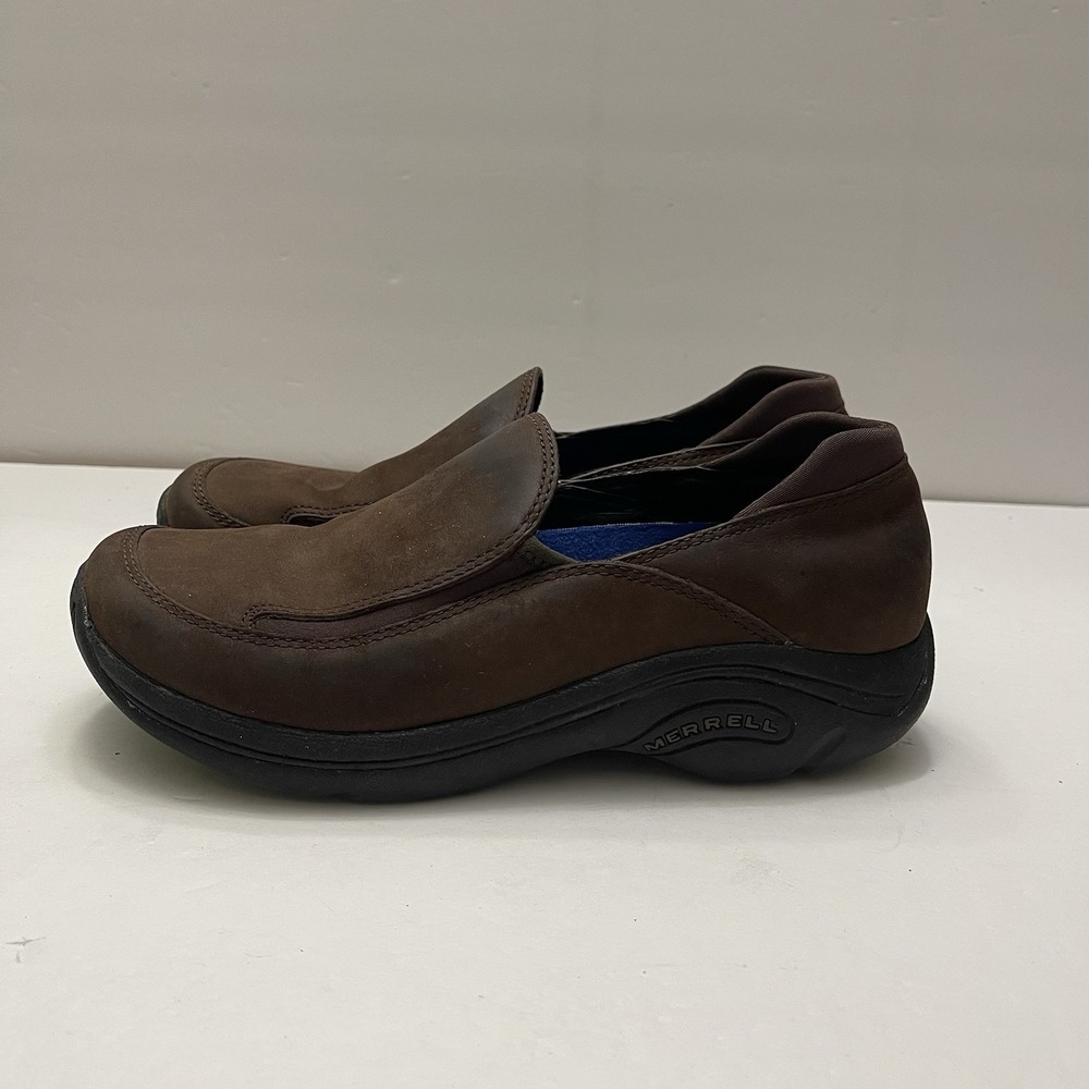 MERRELL TREVISO Moc Leather Shoes Brown Womens Size 8 Outdoor - Picture 4 of 11